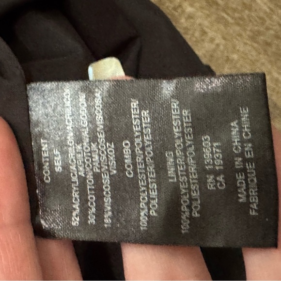 4C Anthropologie Dress Womens Blue Gray Colorblock V Neck Sleeveless Size 4 - Picture 11 of 12